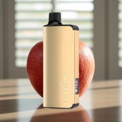 Alibarbar Ingot 9000 Puffs Engangs Ecigaret Dobbelte Æble – 22ml, 2350mAh, 1.2 Ohm