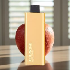 Alibarbar Pandora 7000 Puffs Engangs Vape - 17 ml, 1.0 Ω, Dobbelt Æble