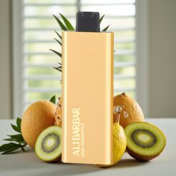 Alibarbar Pandora 7000 Puffs Engangs Vape – 17 ml, 1.0 Ω, Kiwi Ananas