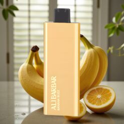 Alibarbar Pandora 7000 Puffs Engangs Vape Banan Buzz – 7000 Puffs, 17 ml, 1.0 Ω