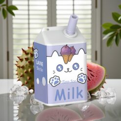 LAVIE Milk 7000 Puffs Engangsdamp Taro Is - 16ML, 600mAh, Type C