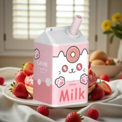 LAVIE Milk 7000 Puffs - Jordbær Donut - 16ML / 600mAh / Type C