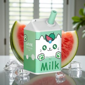 LAVIE Milk 7000 Puffs Vandmelon Is – 16ML, 600mAh, Type C
