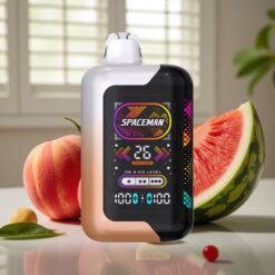 SMOK SPACEMAN SP40000 Zero Nikotin Disposable - 20ml, 0mg, 40000 puff, 1000mAh, Type-C, Justerbar airflow og 4 is-intensitetsniveauer