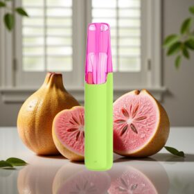 Snowplus Dash 4000 Puds Engangsdevice – Ceramic Atomizer, 530 mAh, Pink Guava (Rød Guava)