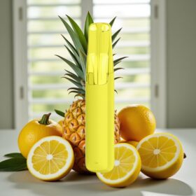 Snowplus Dash 4000 Puffs Disposable Device Citron Ananas – 7,5 ml e-væske, 530 mAh, keramik atomizer