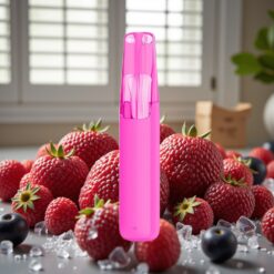 Snowplus Dash 4000 Puffs Disposable Device Rødvin Is – Keramisk Atomizer, 530 mAh, 7,5 ml