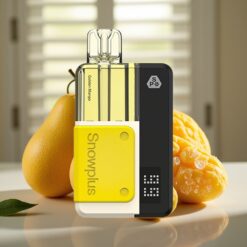 Snowplus Swift 5000 Puffs Prefilled Pod Kit Guld Mango – 1000 mAh, 2+10 ml, 2% Nikotin