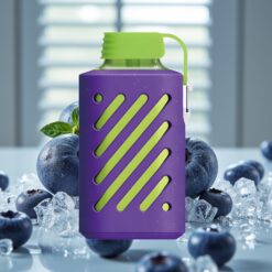 VOZOL GEAR 10000 Engangsdamp Blåbær Is - 10000 Puffs, 30 Smag, VAMT Mesh Coil, 65% PCR Materialer