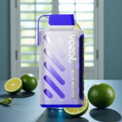 VOZOL Gear Power 20000 Puffs - 20mL, Dual Mesh Coil, 5% Nikotin - Blå Mojito