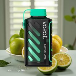 VOZOL Gear Power 20000 Puffs Engangsdamp Citronlime med S.i.L.C. Tech, Dual Mesh Coil og 20mL