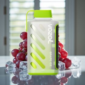 VOZOL Gear Power 20000 Puffs Engangsdamp Vindrue Is med S.i.L.C. Tech, 20mL, Dual Mesh Coil