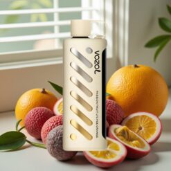 VOZOL Gear Shisha 25000 Puffs - 30 Lækre Smage, Dual Mesh, 1000mAh - Passionsfrugt, Litchi, Appelsin