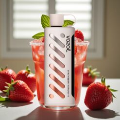 VOZOL Gear Shisha 25000 Puffs - Jordbær Margarita - 1000mAh, 5mg/ml, Dual Mesh Dual Modes, S.i.L.C Tech