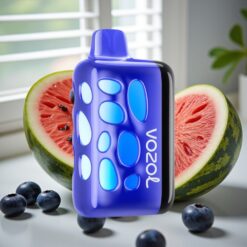 VOZOL RAVE 40000 Engangs Vape Blåbær Vandmelon – 270° Glød, Beat-Synk, 20 Min Opladning, 1000mAh