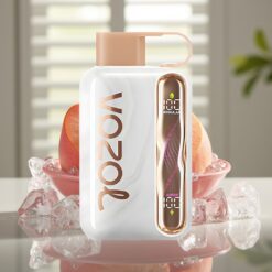 VOZOL STAR 40000 Engangsdamp Fersken Is – 1000mAh, 20/50mg/ml, Type-C