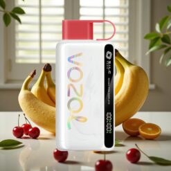 VOZOL STAR 9000/12000 Engangs Vape Dragefrugt Banan Kirsebær – 650mAh, 9000/12000 Puffs, Hurtig Opladning
