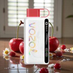 VOZOL STAR 9000/12000 Engangs Vape Kirsebær Cola – 650mAh, 9000/12000 Puff, 30% Hurtig Opladning, Genbrugsplast