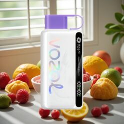 VOZOL STAR 9000/12000 Engangs Vape - Regnbue Slik, 650mAh Batteri, 9000/12000 Puf, Hurtigopladning