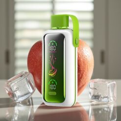 VOZOL Star 20000 Puffs Dobbelt Æble Is 2.2" HD spejlskærm, Dual Mesh, 650mAh