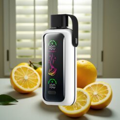 VOZOL Star 20000 Puffs Engangs Vape Citron med 2,2" HD spejlskærm, Dual Mesh og 650mAh batteri