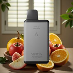 Adalya AD 10000 Puffs Engangsdamp Engelsk Lord - Rummegrå, 14 ml, 2% nikotin, 650 mAh