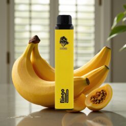 Aivono AIM BINGO 4000 Puffs Engangsdamp Banan Papaya – 10 mL, 1000mAh, 5% Nikotin