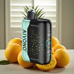 Aivono AIM BOOM 25000 Puffs 0%/2%/3%/5% Nikotin 28ml E-Væske 650mAh Batteri Sur Mango Ananas