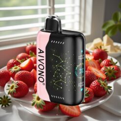 Aivono AIM BOOM 25000 Puffs - Nicotine 0-5% - 28ml - 650mAh - Jordbær B Pop