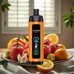 Aivono AIM FATPRO 22000 Puffs – 0-5% Nikotin, 28ml E-væske, 10 Smage, 600mAh, 0.6 ohm Mesh Coil, Klar Drøm