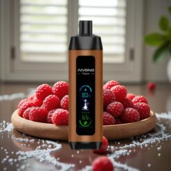 Aivono AIM FATPRO 22000 Puffs - 28ml E-liquid, 0%-5% Nikotin, 10 Smagsvarianter, Cherry Hindbær