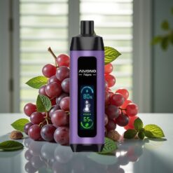 Aivono AIM FATPRO 22000 Puffs – 5% Nicotine, 28ml E-liquid, Drue Mint, 600mAh, 0.6 ohm Mesh Coil