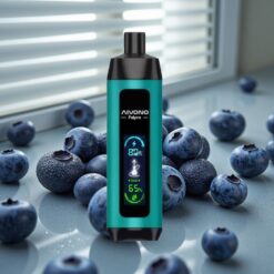 Aivono AIM FATPRO 22000 Puffs - 5% Nikotin, 28ml E-væske, Blåbær, 600mah Genopladelig, 0.6 ohm Mesh Coil