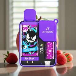 Aivono AIM-TANK 9500 Puffs – 18ml E-liquid, 650mAh, LCD, Æble-Bær