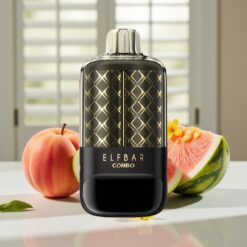 ELF BAR COMBO 25000 Puffs Engangs Vape Fersken Mango & Vandmelon – 700mAh, 5% Nikotin, Type-C