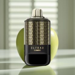ELF BAR COMBO 25000 Puffs Engangs Vape Grøn Æble & Dobbelt Æble Shisha – 700mAh, Type-C, 5% Nikotin
