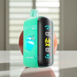 ELF BAR RAYA D3 25000 Puffs Engangs Vape Dobbelt Æble – 23ml, 5% Nikotin, 850mAh