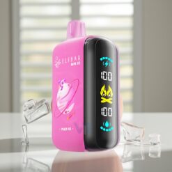 ELF BAR RAYA D3 25000 Puffs Engangs Vape Fersken Is – 23ml, 5%, Type-C
