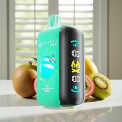 ELF BAR RAYA D3 25000 Puffs Engangs Vape Kiwi Passionsfrugt Guava – 23ml, 5% nikotin, Type-C opladning
