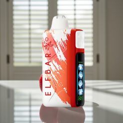 Elf Bar Ice King 40000 Puffs Disposable Vape Kirsebær Fuse – 20ml, 5% Nikotin, Opladelig 850mAh, Justerbar Køling
