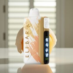 Elf Bar Ice King 40000 Puffs Disposable Vape Mango Magi (40.000 Pust, 20ml, 5% Nikotin, Opladelig 850mAh, Justerbar Køling)