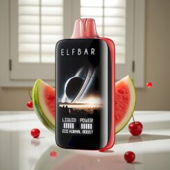 Elfbar Moonnight 40000 Puffs - Kirsebær Vandmelon – 22ml, 1000mAh, Type-C