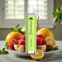 Hayati Pro Max 4000 Puffs Engangs Vape Frisk Mynte – 1400mAh, 2-5% Nikotin, Opladningsbar