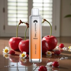 Hayati Pro Max 4000 Puffs Engangs Vape Kirsebær Cola – 2ml Tank, 1400mAh, Opladningsbar