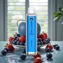 Hayati Pro Max 4000 Puffs Engangsdamp Gal Blå – 1400mAh, 2ml/10ml, 2%/5% Nikotin