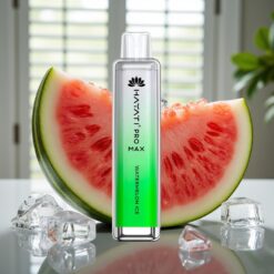 Hayati Pro Max 4000 Puffs Engangsdamp Vandmelon Is – 1400mAh, 2ml/10ml, 2%/5% Nikotin