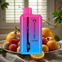 Hayati Pro Ultra 15000 Puffs - 850mAh Batteri, 2×12ml E-væske, 2% Nikotin