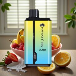 Hayati Pro Ultra 15000 Puffs Engangsdamp Regnbue – 15000+ Puffs, 850mAh, 2×12ml, 2%