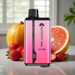 Hayati Pro Ultra 15000 Puffs - Jordbær Grapefrugt & Jordbær Dragefrugt - 850mAh - 2×12ml - 2%