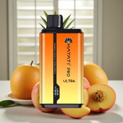 Hayati Pro Ultra 15000 Puffs - Mango Peach Ananas (15000+ Puffs, 2×12ml, 2%)